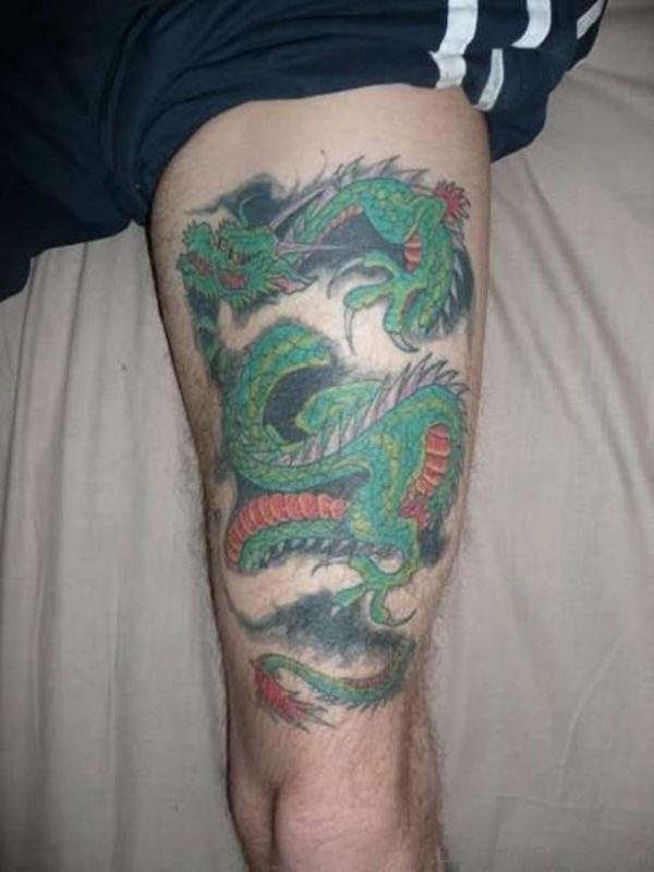 Pretty Dragon Tattoo