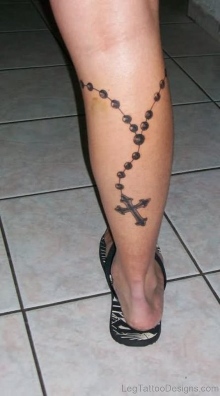 Rosary cross Tattoo