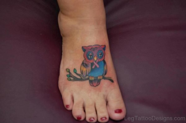 Sad Owl Tattoo