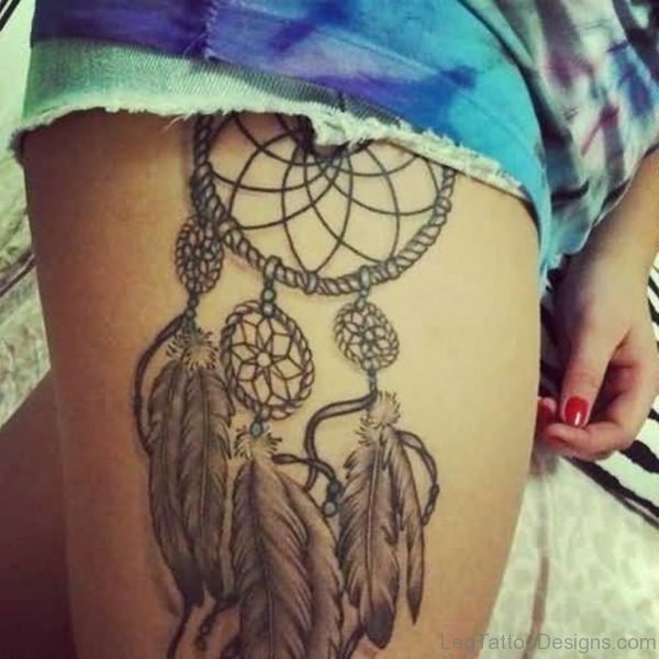 Simple Dreamcatcher Tattoo