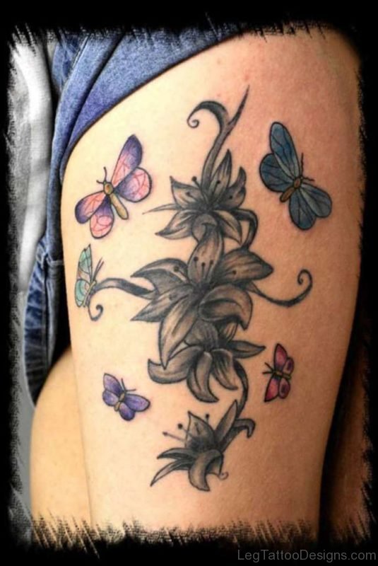 Small Butterflies Tattoo