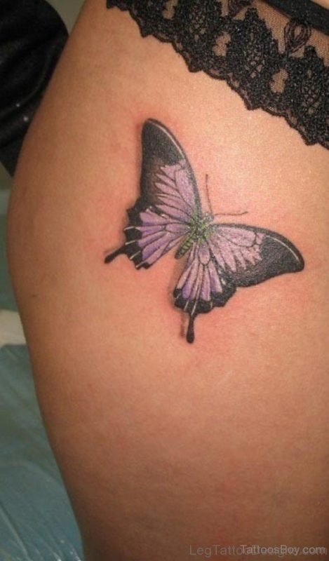 Stunning Butterfly Tattoo