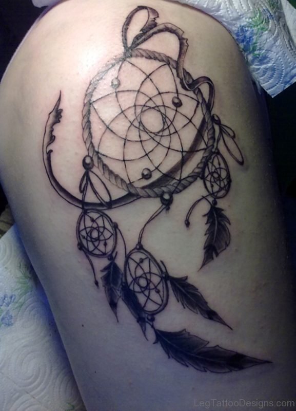 Stunning Dreamcatcher Tattoo