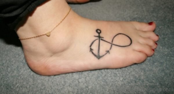 Sweet ANchor Tattoo Design