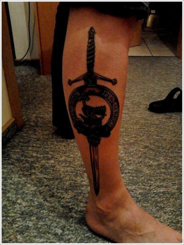 Sword And Celtic Tattoo