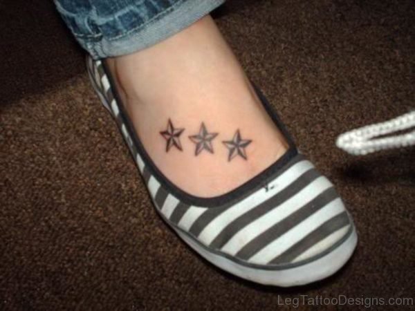 Three Lovely Star Tattoo