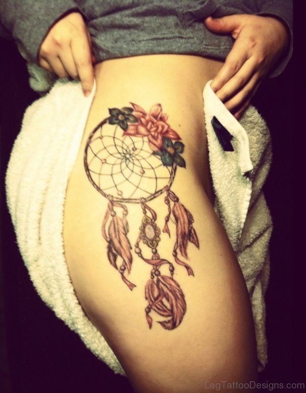 Wonderful Dreamcatcher Tattoo