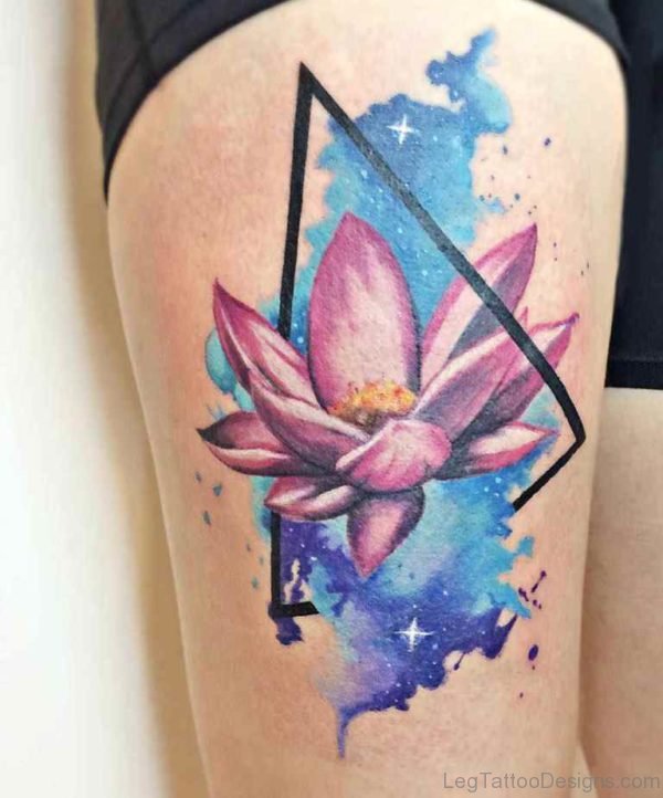 Wonderful Lotus Tattoo