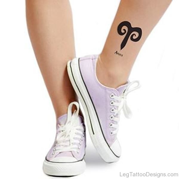 Zodiac Aries Tattoo