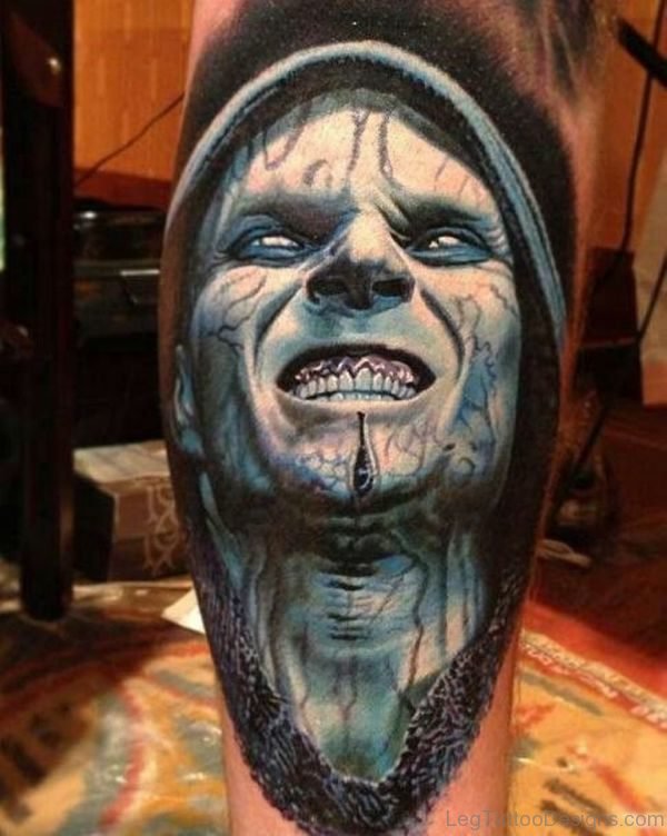3D Zombie Tattoo
