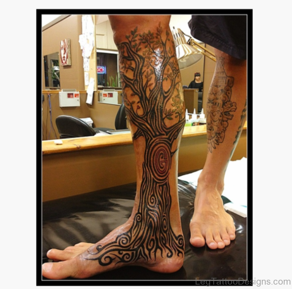 Amazing Tree Tattoo