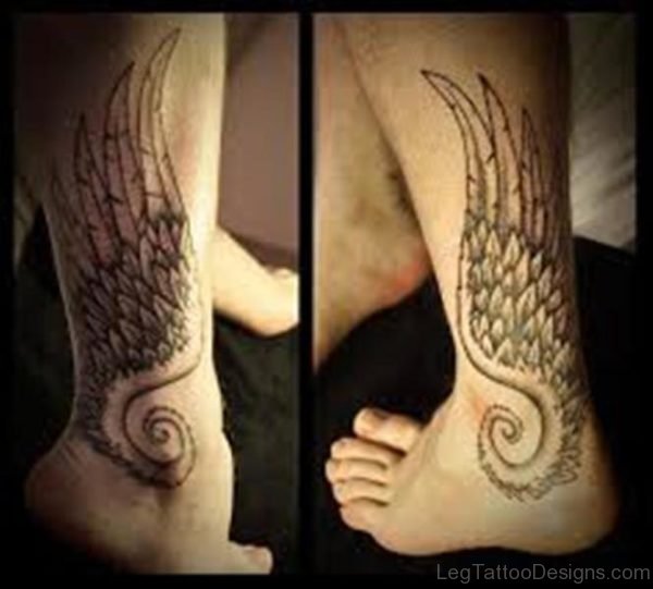 Attractive Wing Tattoo