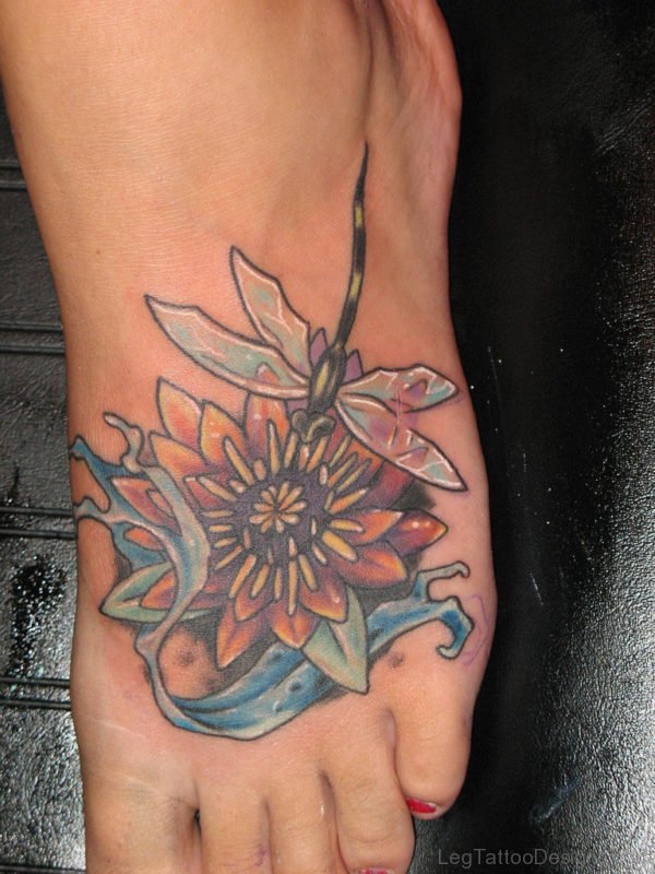 Awesome Flower Tattoo 