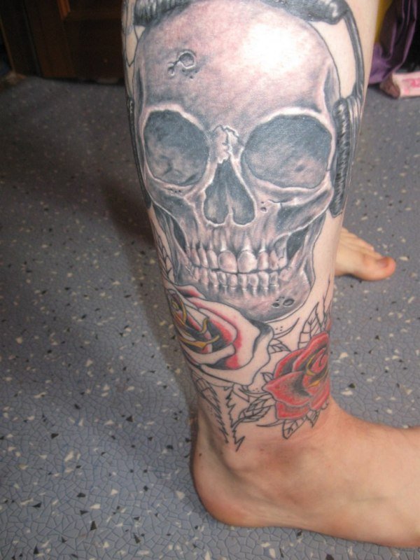 Awesome Skull Tattoo 1