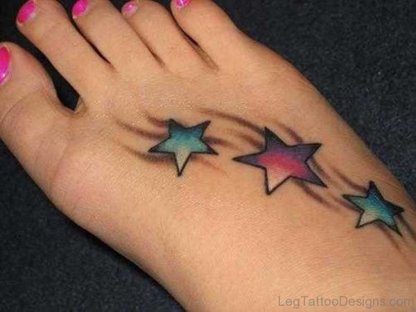 Beautiful Star Tattoo Design