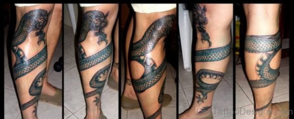 Black Snake Tattoo