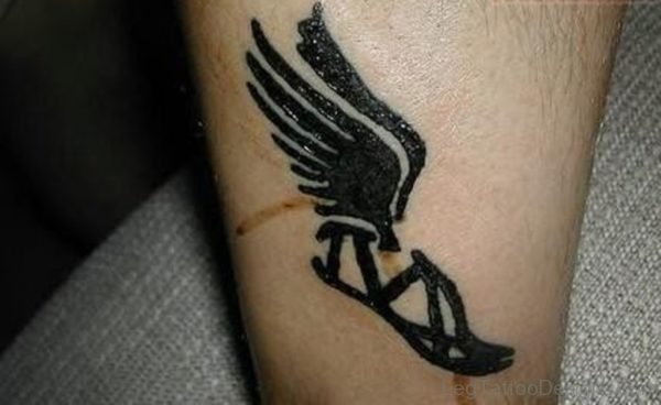 Black Wing Tattoo