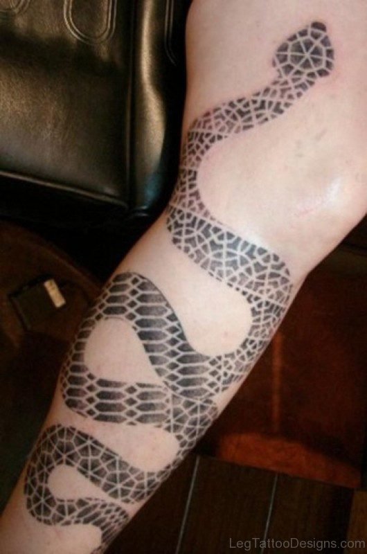 Classic Snake Tattoo