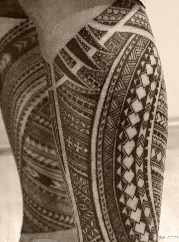 Classic Tribal Tattoo