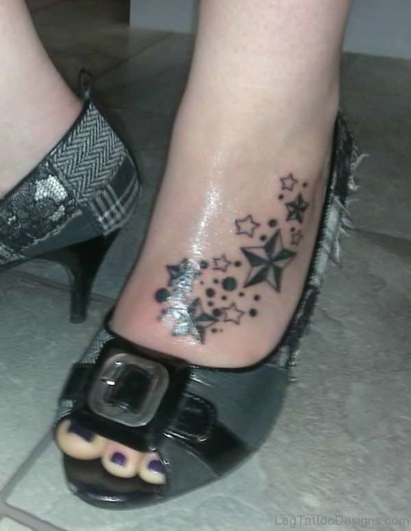 Classy Star Designer Tattoo