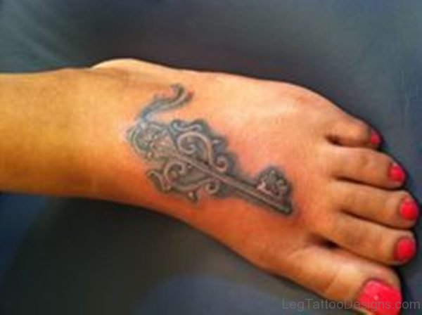 Cool Key Tattoo