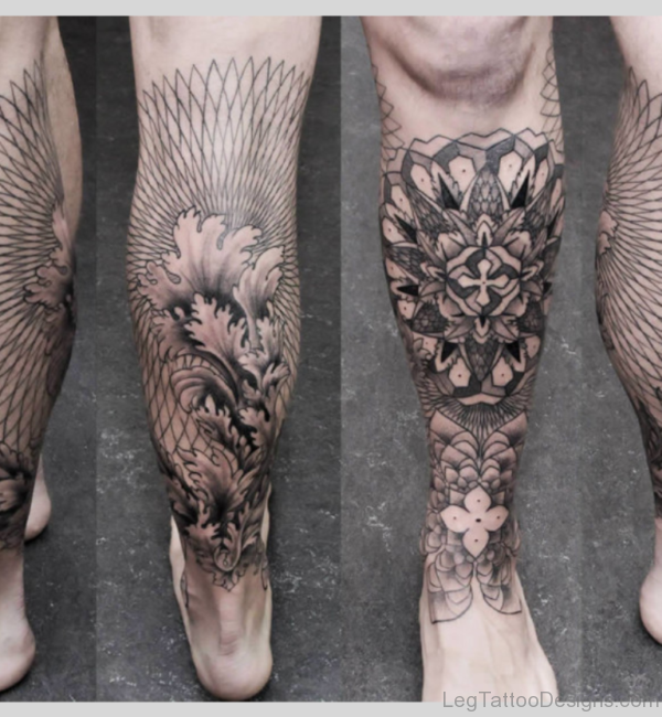 Cool Mandala Tattoo