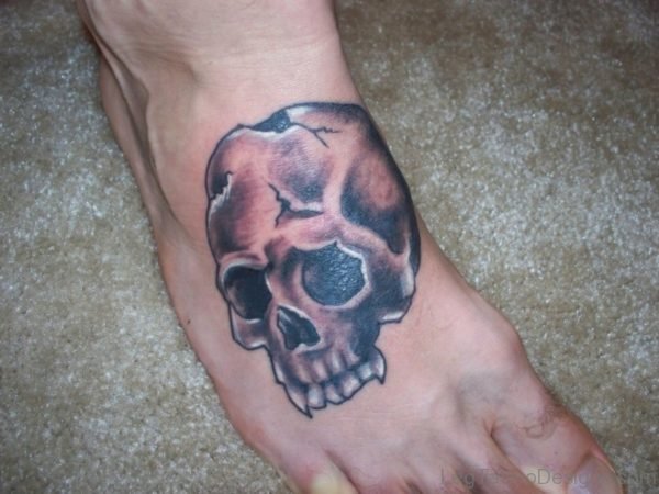 Cool Skull Tattoo Design