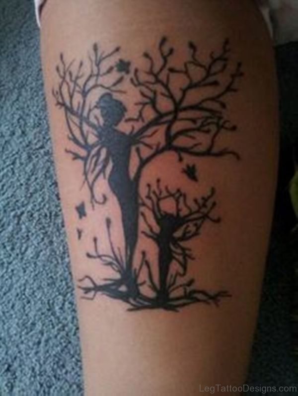 Elegant Tree Tattoo