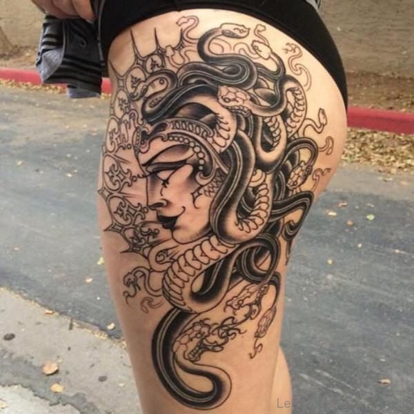 Evil Medusa Tattoo