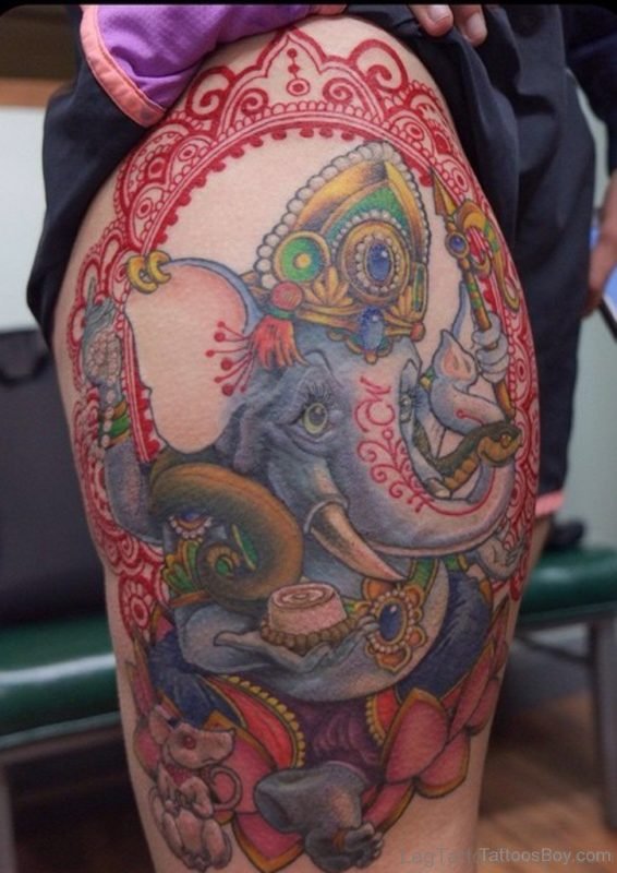 Fabulous Ganesha Tattoo