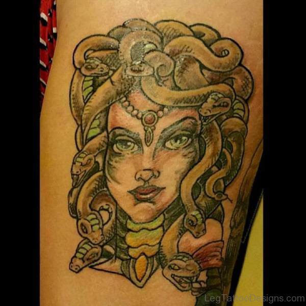 Fancy Medusa Tattoo