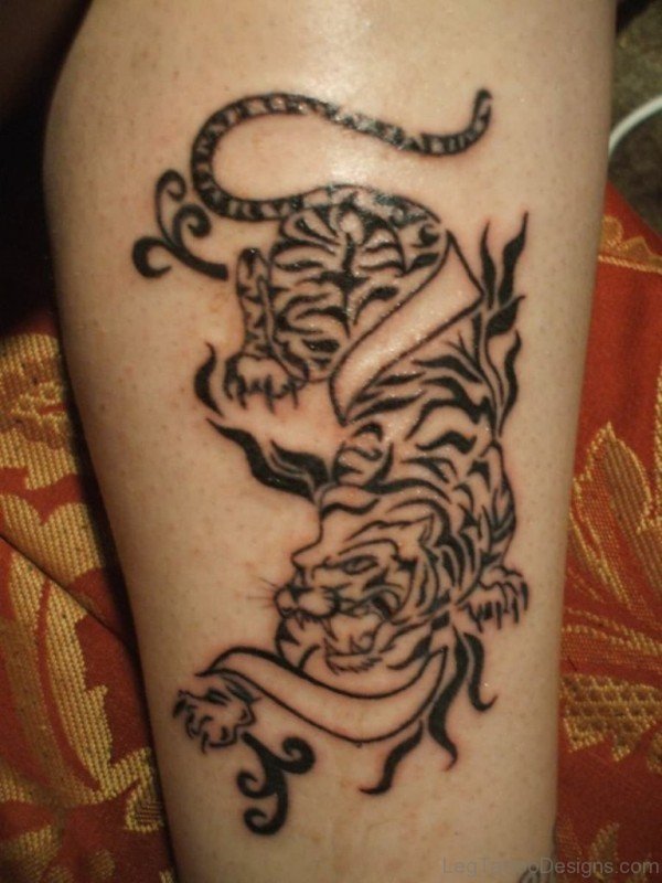 Fancy Tiger Tattoo