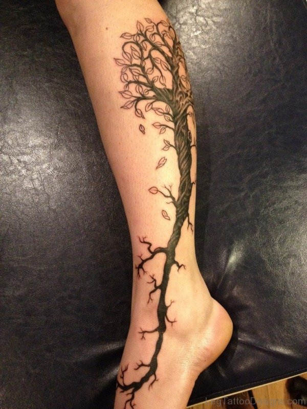 Fancy Tree Tattoo