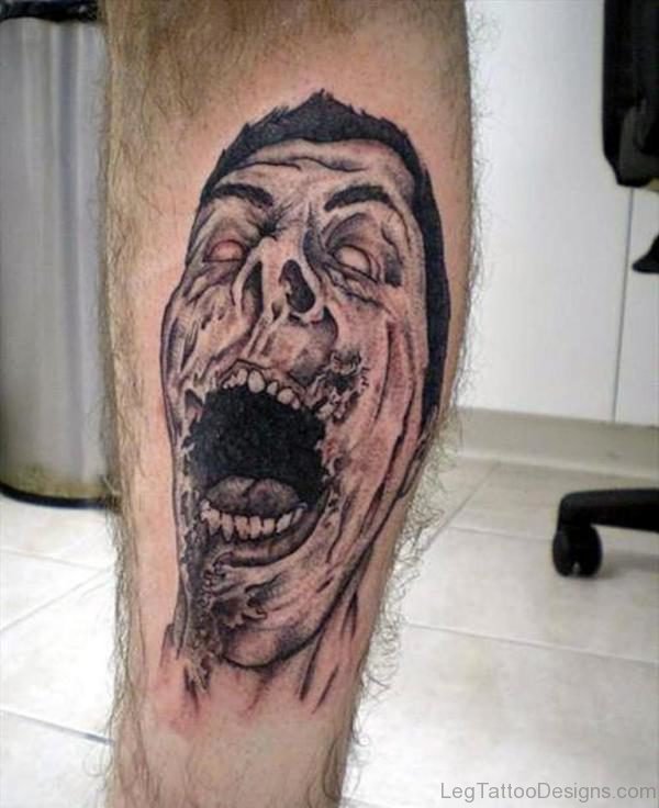 Fancy Zombie Tattoo