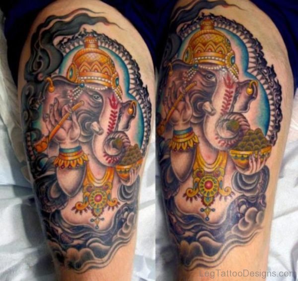Fantastic Ganesha Tattoo