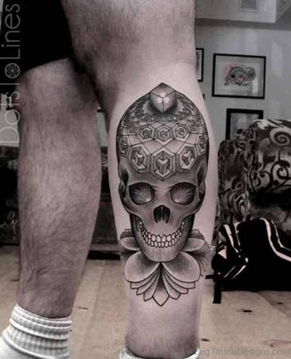 Fantastic Skull Tattoo 1