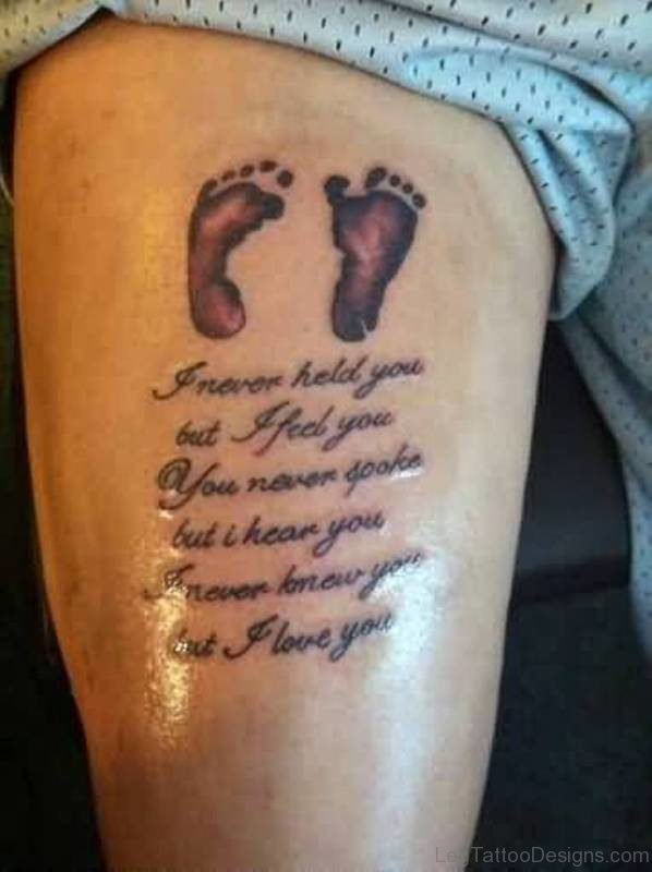 Fantastic Wording Tattoo 