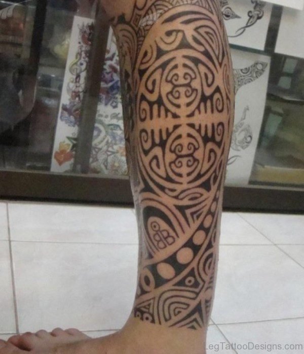 Fine Looking Tribal Tattoo