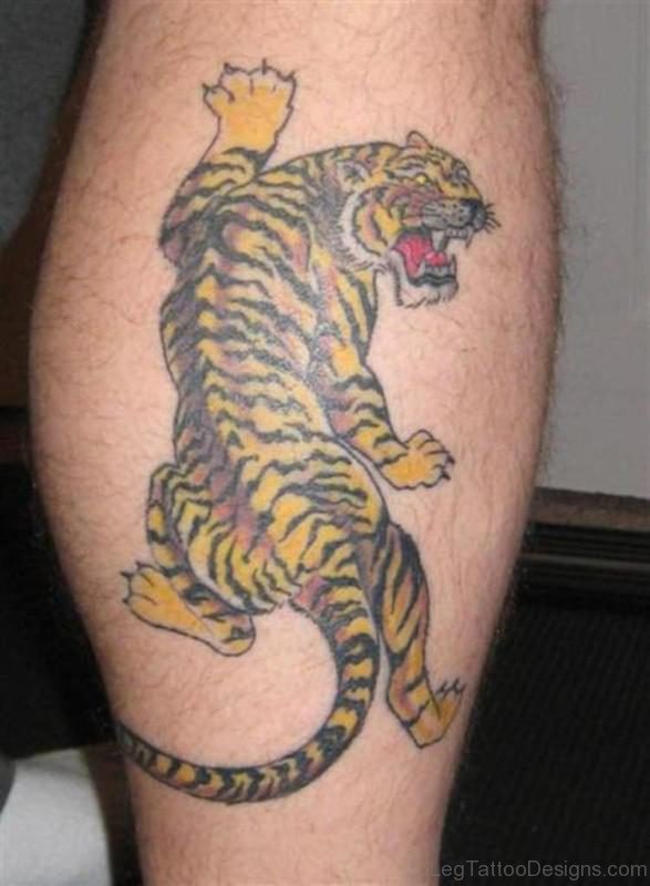 Fine Tiger Tattoo