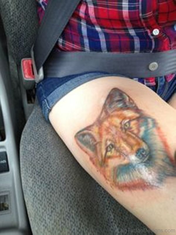 Fox Tattoo Design