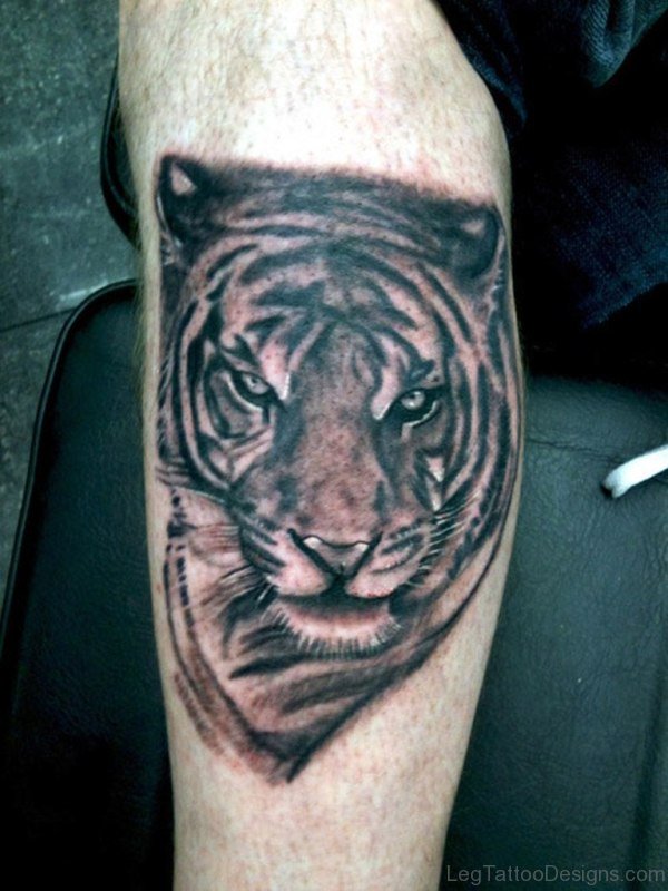 Funky Tiger Tattoo