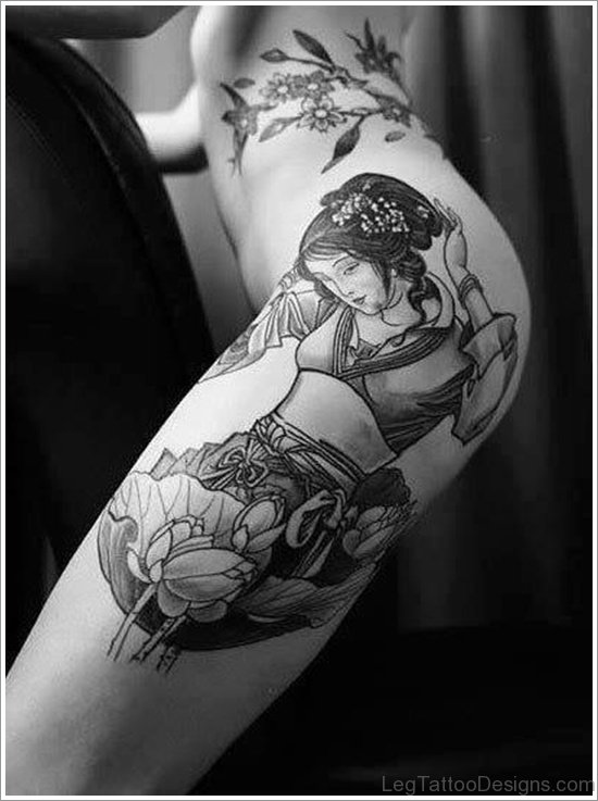 Geisha Tattoo 1