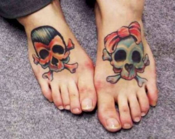 Good Looking Skull Tattoo