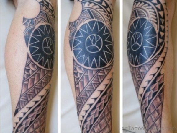 Good Looking Tribal Tattoo Design