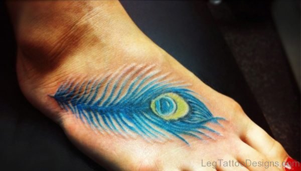 Gorgeous Feather Tattoo
