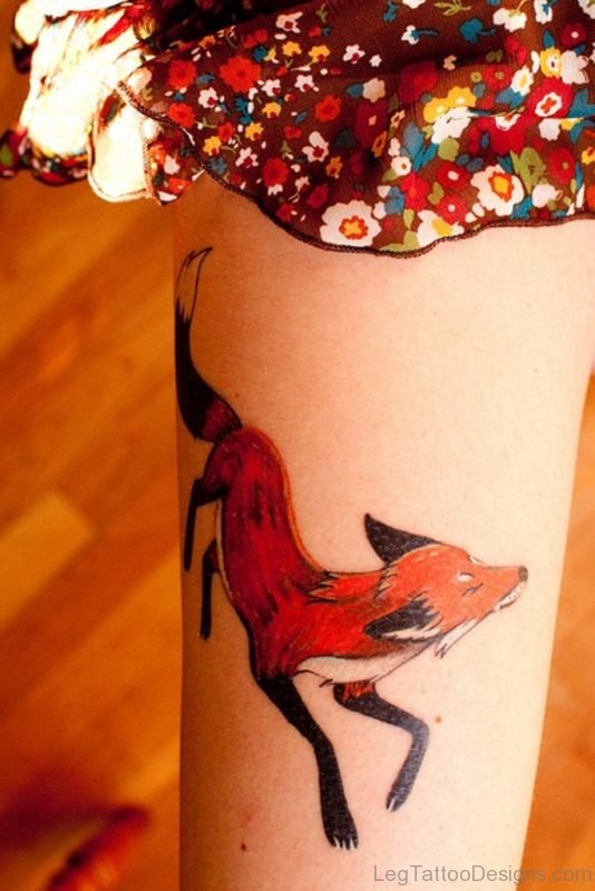 Gorgeous Fox Tattoo