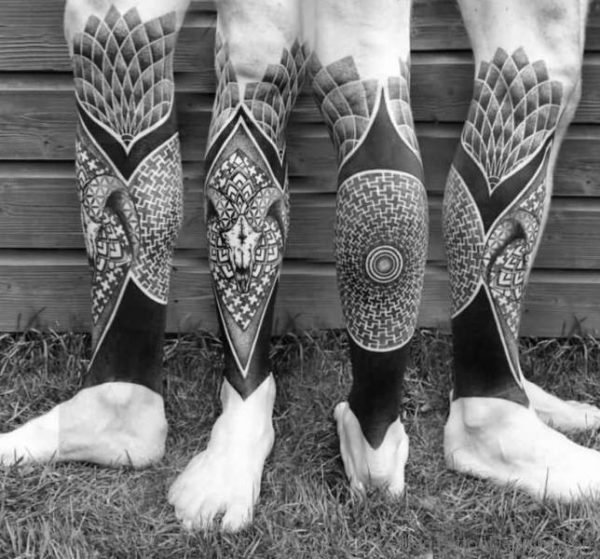 Graceful Tribal Tattoo 