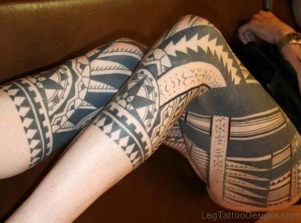 Graceful Tribal Tattoo