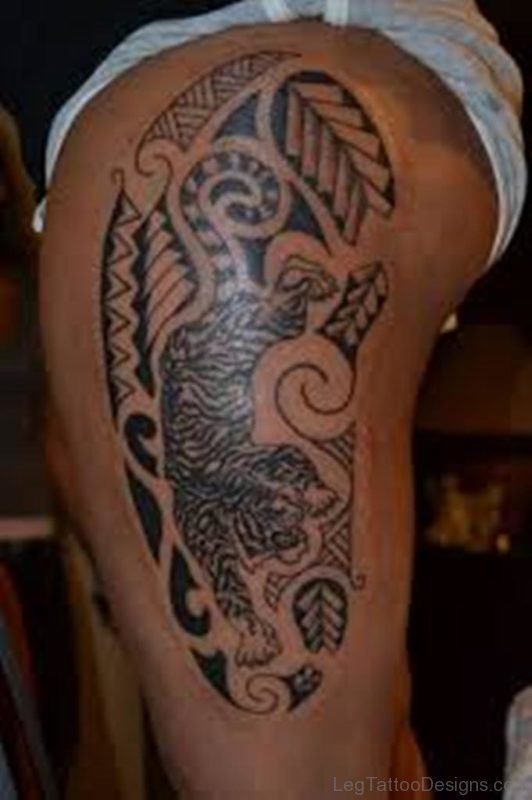 Great Looking Tribal Tattoo