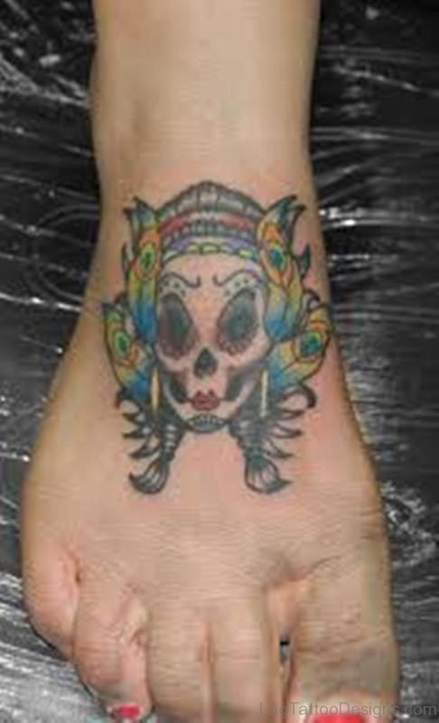 Gypsy Skull Tattoo